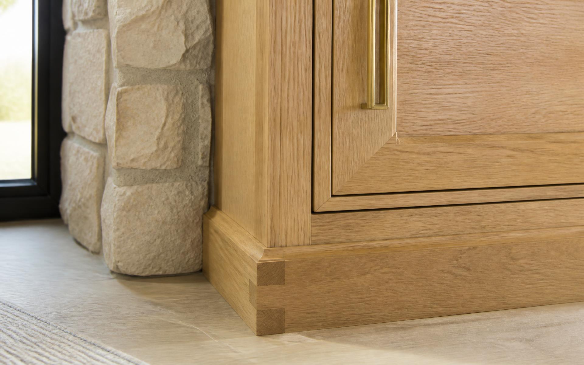 Craftsmanship detail from a custom home built on Mountain Island Lake